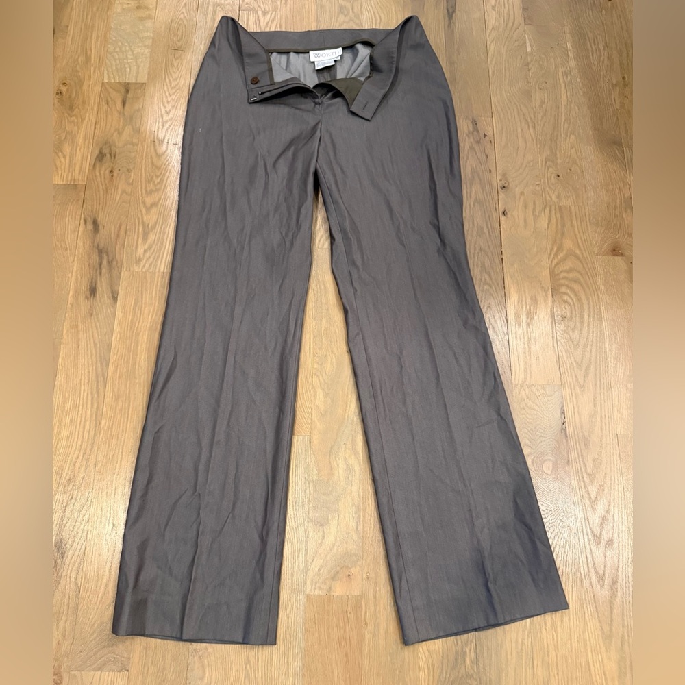 Worth Women's Charcoal Dress Pants